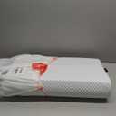 Memory Foam Bed Pillow for Sleeping, Ergonomic Cervical Contour Neck Support Orthopedic Pillow for Side Back Stomach Sleeper, Neck and Shoulder Pain (Blue)