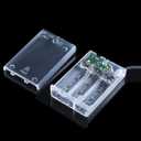 2 x Star Fairy Lights, 6M 40Pcs LED Battery Powered String Lights, Two Mode Monochrom and Shining Decoration Lightning for Christmas Wedding Birthday Valentine Party Bedroom Indoor&Outdoor