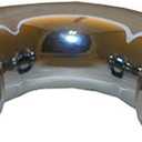 LASCO 03-3863 1-1/2-Inch Chrome Plated Brass Slip Joint Both Ends 45-Degree Elbow with Nuts and Washers