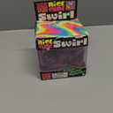 Schylling NeeDoh Nice Cube Swirl - Sensory Toy with a Super Solid Squish - Unique, Swirling Color Blend  (1 Per Pack)