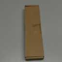 Malldii 9.5" Large Acrylic Straw Holder for Cabinet Door - Reusable Tumbler Straw Organizer Storage, Small Kitchen Accessories Container, Ultra Sticky Cupboard Door Mounted (Transparent)