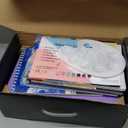 Sunnyglade 145 Piece Deluxe Art Set, Wooden Box & Drawing Kit with Crayons, Oil Pastels, Colored Pencils, Watercolor Cakes, Sketch Pencils, Paint Brush, Sharpener, Eraser, Color Chart (Cherry)