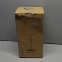 OBright Seraph - Cordless LED Table Lamp with Dimmer, Built-in Rechargeable Battery, 3-Level Brightness, Patio Table Lamp, Bedside Night Lamp, Ambient Light for Restaurant, Antique Brass