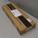 Floating Shelves for Wall Rustic Farmhouse 24 Inch Floating Shelf Bathroom Wooden Shelves for Wall Mounted Live Edge Pine Shelf with Unique Natural Grain for Living Room Bedroom Kitchen (Black)