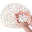 GreatBuddy 5-lb Decorative Rocks for Indoor Plants, 3/8" White Pebbles, Small Rocks for Potted Plants, Succulent, Vases, Aquariums, Fish Tanks, Garden Landscaping, Natural Polished