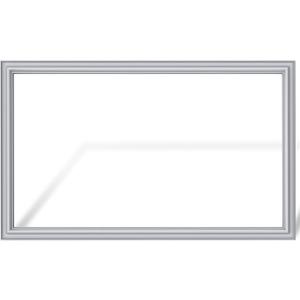 WPW10714545 - Upgraded Freezer Door Gasket for Whirlpool Kenmore, 21.06 x 34.25 Inch W10164045 Refrigerator Door Gasket Fit for Maytag and Kitchen Aid Freezer Door Seal