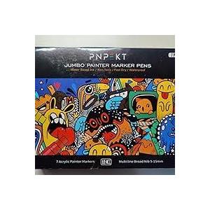 colpart Acrylic Paint Pens Set - 24 Pieces 48 Colours Dual Tip Marker - Double Head Acrylic Marker for Stones Painting & Nail Art Design - Quick-Drying Nail Polish Pens for DIY Crafts, Graffiti & Lines