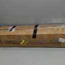 Full Size Bed Frame 14 Inch White, Metal Bed Frame Full with Gaskets, No Box Spring Needed, Heavy Duty Steel Plarform Supprt, Rounded Corner Design, Reserved Holes, Noise Free, Storage Space