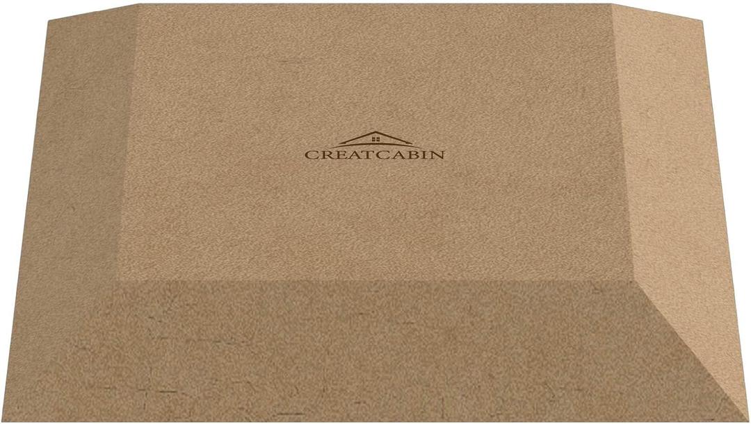 CREATCABIN Square Pottery Molds Ceramics Plate Forming Molds Wooden Pottery Forms Clay Pottery Molding Tools MDF Ceramics Dish Plate Slump Mold for Handbuilding Plates DIY Craft Supplies 11.8 Inch