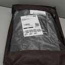 Marquess Box Spring Cover-Wrap Around Elastic.Vertical Stripe Pattern Bed Skirt Alternative, 15’’Drop Length (Charcoal, Queen)