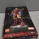 LEGO Marvel Iron Man Mark 3 Collectors Edition Building Set - Poseable Super Hero Construction Kit W/Mark 3 Minifigure for Adults, Ages 18+ - Collectible Gift Idea for Birthdays - 76344