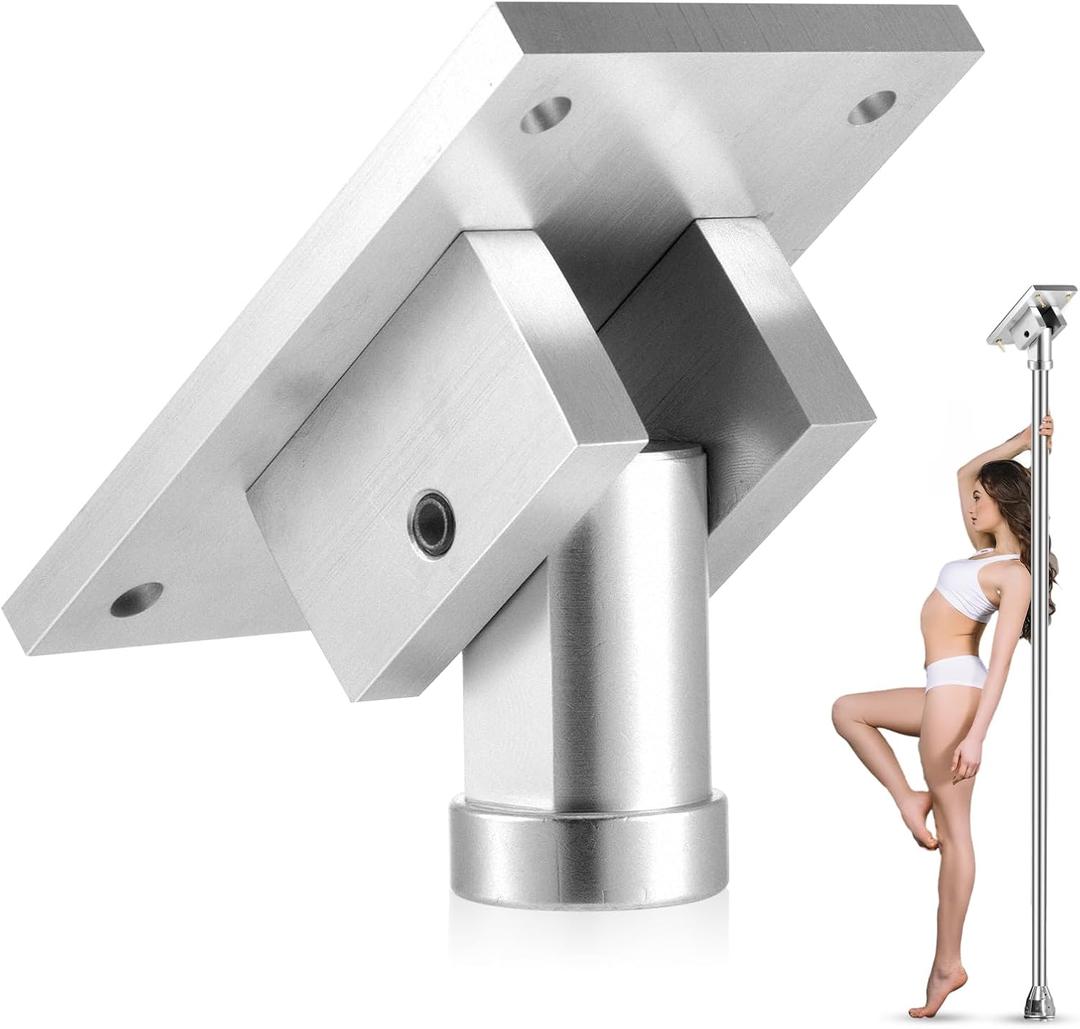 Universal Pole Dance Fixed Plate for Slanted Ceilings Top Plate Pole Dance Accessory for Home More Safety and Stability
