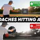 Upgrade Baseball Fungo Bat, Lightweight Training Tool for Pop Fielding Practice, Ground Balls & Line Drives, Softball Trainer for Beginners with Coaches