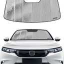 Pigenius Windshield Sun Shade for Honda Accord 2018-2022 Window Sunshade- AstraGuard (Silver)
