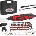 Werktough 170W Rotary Tool Kit with 100pcs Accessories, Electric Tile Cutter, Ideal for grinding, cutting, wood carving, sanding and engraving.