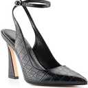 Reoplty Womens Closed Toe Ankle Strap Heels Pointed Toe Pumps Shoes Slingback High Heel Wedding Dress Shoes 8