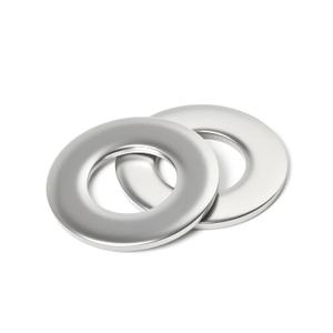(100 Pack) #10 x 1/2" Stainless Flat Washers, 304 18-8 Stainless Steel Washers Metal Washer for Screws and Bolts