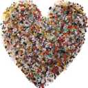 13 Packs Crystal Aquarium Gravel Polished Tumbled Stones, Irregular Shaped Crystal Chips, Natural Gemstone Rocks, Colorful Crushed for Vase Filler Fish Tank Gravel Home Decoration