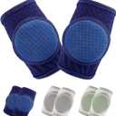 CB Baby Knee Pads for Crawling, Crawling knee pads for babies,Adjustable Anti Slip Breathable for Crawling Toddling 3 Pairs