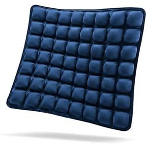 SUNFICON Air Seat Cushion Inflatable Seat Cushion Portable Car Seat Office Chair Wheelchair Pad Anti Bedsore Orthopedics Pain Pressure Relief Cushion Camping Seat Mat w Pump 18 ''x 16'' x1'' Blue SUNFICON Air Seat Cushion Inflatable Seat Cushion Portable Car Seat Office Chair Wheelchair Pad Anti Bedsore Orthopedics Pain Pressure Relief Cushion Camping Seat Mat w Pump 18 ''x 16'' x1'' Blue