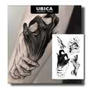 2 Sheets Semi Permanent Tattoos, Temporary Tattoo for Men, Lasts 7-15 Days Water-Resistant Fake Tattoo Stickers, Realistic, Non-Reflective & Safe for Skin (Hand)