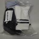 Pilates Socks for Women, Non Slip Grip Socks for Yoga, Barre, Hospital, Grippy Socks Womens Gifts, 4 Pairs (Small-Medium, 1 Blue/White/Gray/Black- 4 Pairs)