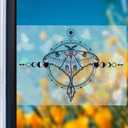 2 x Olicard Suncatcher Sticker Indoor Rainbow Prism Film for Bedroom Decoration, Anti-Collision Window Decals for Bird Strikes, Sun Catchers, Rainbow Maker for Home Decor (Butterfly)