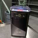 Aeitto Nugget Ice Maker 40Lbs/24H, Countertop Soft Chewable Ice Pebble Ice Machine, One-Click Operation, Auto Self-Cleaning Ice Makers with Scoop&Basket for Home, Office, Kitchen, Party (Black)