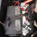 Ampper Brass Quick Release Battery Terminal Connector Clamps, 4 Way Top Post Battery Terminal Protector Set for SAE/JIS Type A Posts (Tinned Brass, 1 Pair)