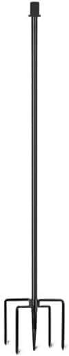 Smart Bird Feeder Pole Stand  Upgraded Wide & Sturdy Metal Design for Outdoor Use | Compatible Only with Feathersnap Smart Feeders