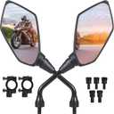 Motorcycle Mirrors, OFIG ATV Mirrors with 7/8" Handlebar Mount Compatible with Motorcycle Scooter Moped ATV Snowmobile Polaris Sportsman Dirt Bike Cruiser Chopper