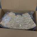 27in Christmas Tree Collar, Natural Christmas Tree Ring Woven Rattan Tree Base Cover for Christmas Home Decor