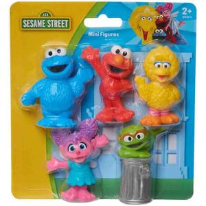 Sesame Street Mini Figures 5-Pieces Set
