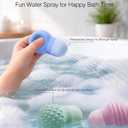 Sensory Squeezing Water Bath Toys for Toddlers,6PCS Bath Tub Pool Floating Toys for Babies Kids 1-3，Textured Fidget Toys Stocking Stuffers Gifts for Boys Girls 18+ Months