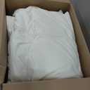 Ubauba Goose Feather Down Comforter Full Size - 100% Cotton Ultra Fluffy Duvet Insert Full, 1200TC, 850+FP, All Season Luxurious Hotel Bedding Comforter with 8 Tabs, White 82 x 86 Inch