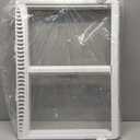 UPGRADED 240364787 Refrigerator Crisper Drawer Cover Frame Compatible with Frigidaire Crisper Drawer Replacement, Crisper Pan Cover Unit AP4432913, 240364794, FFTR1821TS0, FFTR1814TWB Crisper Drawer