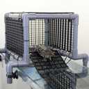 MLONDHSU Turtle Basking Platform Dock, Tank Topper with Non-Slip Ramp for Aquatic Turtles, Fits 20 25 29 55 Gallon and 40-Gallon longAquarium Tanks, Secure Resting and Drying Area