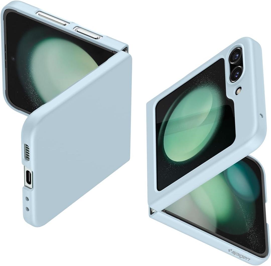 Spigen Air Skin Designed for Galaxy Z Flip 5 Case (2023) - Mute Blue