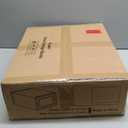 Kuject XXX-Large Shoe Storage Boxes Organizers Clear Plastic Stackable 12 Pack, Shoe Rack & Holder Substitute, Sneaker Containers, Toy Storage Organizer Bins for,Closet, Under Bed, Black(No Fold Line)