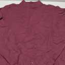 X RAY Mens Mock Neck Sweater, Soft Slim Fit Pullover Top, Basic Mock Neck Sweater for Men (Plum)