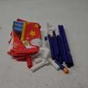 Clown Bean Bag Toss Games with 6 Bean Bags Portable PVC Framed Red and White Corn Hole Game Set for Carnival Halloween Cosplay Theme Outdoor Party Game(Clown)