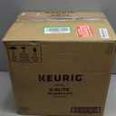 Keurig K-Elite Single Serve K-Cup Pod Coffee Maker, with Strength and Temperature Control, Iced Coffee Capability, 8 to 12oz Brew Size, Programmable, Brushed Slate