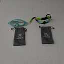 2 Pack Swim Goggles for Kids, No Leak Anti-Fog Anti-UV Swimming Goggles for Boys Girls Children 4-14 (Camo Mir-black & Blue Green)