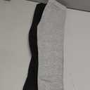 Girls Fleece Lined Leggings Cotton Kids Winter Warm Leggings Thick Thermal Tights Pants (7-8 Years, Black, Light Gray)