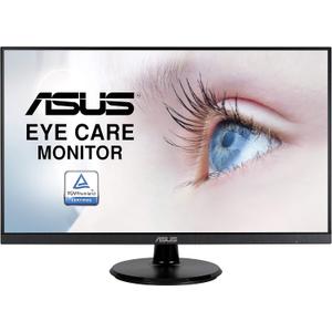 ASUS 27 1080P Monitor (VA27DQ) - Full HD, IPS, 75Hz, Speakers, Adaptive-sync/FreeSync, Low Blue Light, Flicker Free, VESA Mountable, Frameless, HDMI, VGA, DisplayPort, Tilt Adjustable, Black