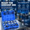 40pcs Press and Pull Sleeve Kit Bushing Press kit Bushing Removal Tool