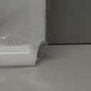 4 Rectangle White Plastic Heavy Duty Serving Trays 12" x 18" Decorative Wedding & Party Platters
