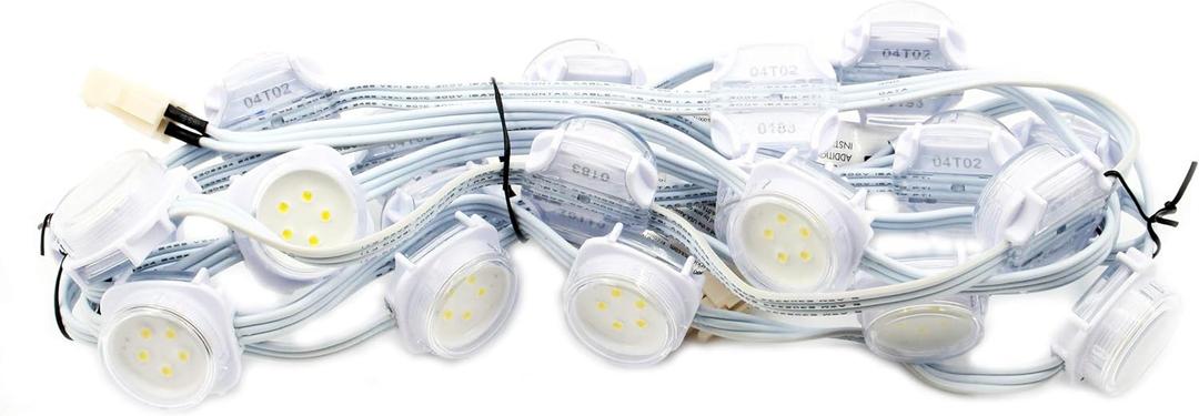 2 Pack Color Kinetics 999-009033-00 EW-Flex-SLX LED Light, 20-Node, 13-CM OC, Clear, Flat, 4200K
