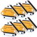 6pcs 25 LB Strong Hold Magnetic Welding Holder Welder Magnet Set Welding Accessories