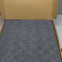 Mohawk Home 24" x 24" Indoor/Outdoor 0.25" Pile Height, Peel and Stick Carpet Tile, Grey Polyester, (Pack of 15) (60 sqft/Box)